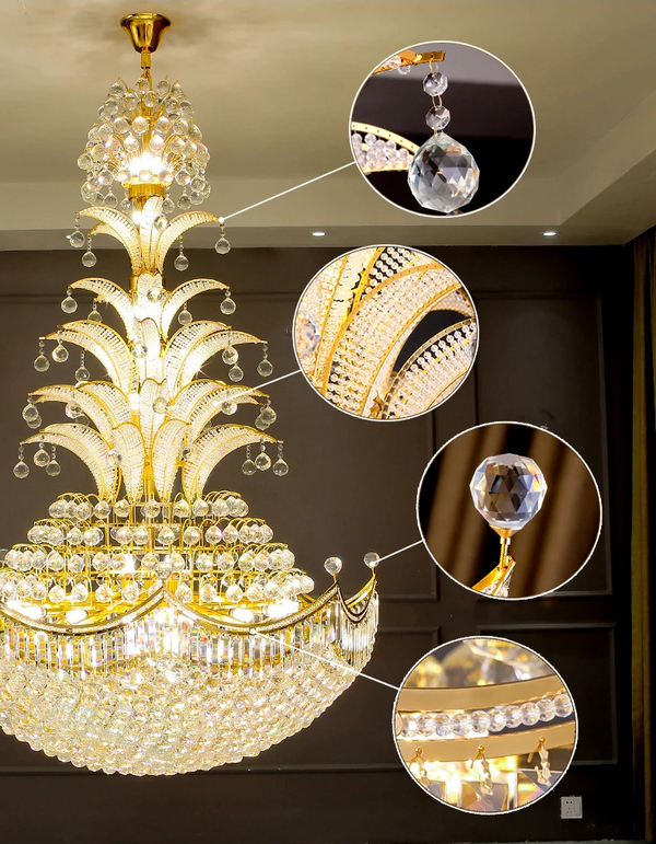 Money Tree Crystal Chandelier
