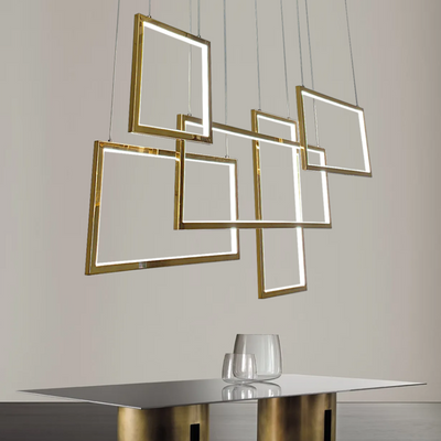 Rectangular LED Pendant Light