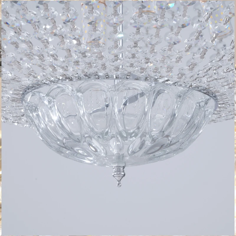 Banquet  Chrome Crystal Chandelier