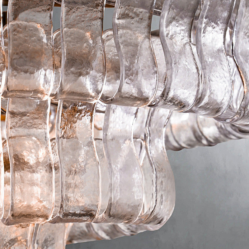 Murano Hook Glass Chandelier