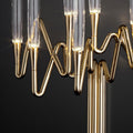 Modern Crystal Candle Chandelier
