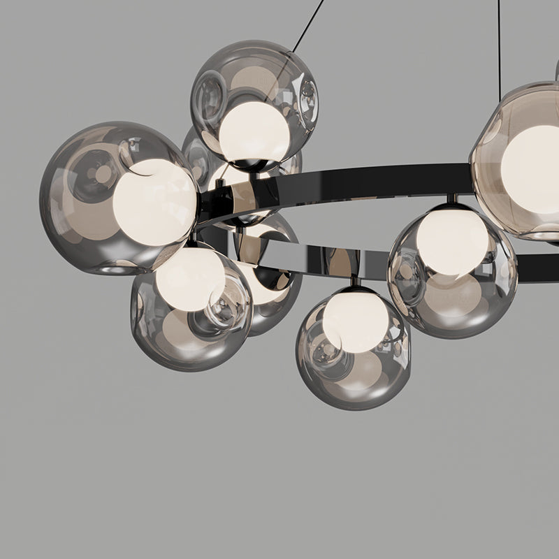 Ball in Ball Modern Chandelier