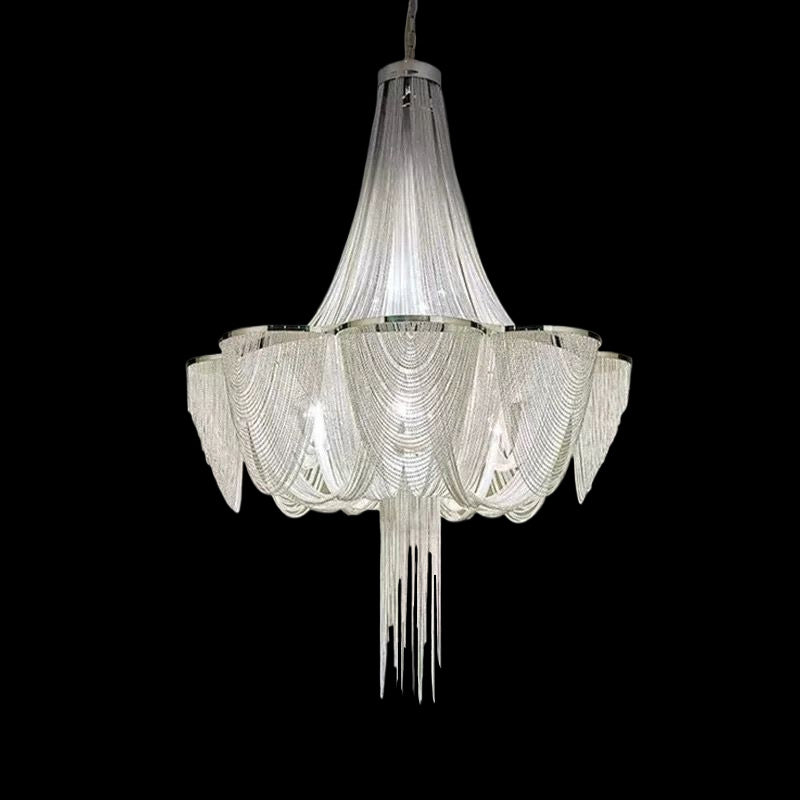 High Ceiling Aluminum Chain Light