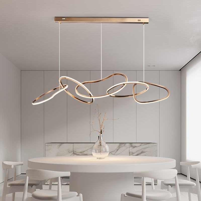 Peas 5 Rings Hanging Chandelier