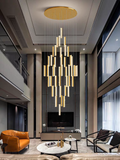 Three-sided Crystal Staircase Light