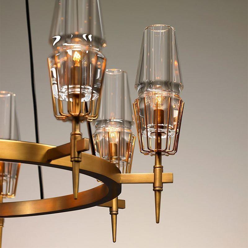 Dining Room Wine Glass Chandelier