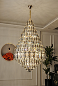 Loft Large Crystal Chandelier