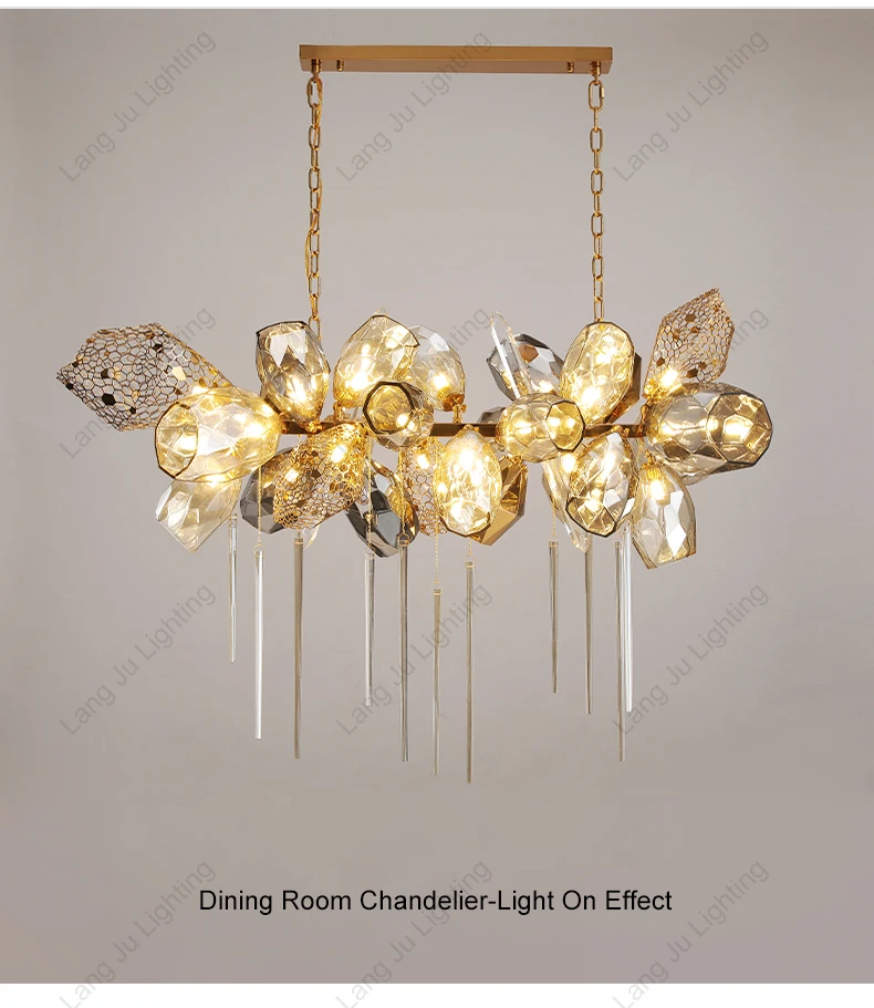 Modern Wine Glass Chandelier